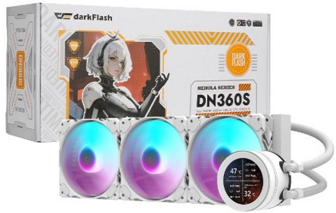 다크플래쉬 NEBULA DN-360S ARGB 화이트