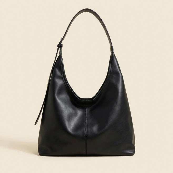 와이엠베스트 데일리 소프트 호보백 여성 레더 숄더백