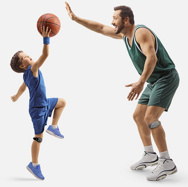 쉬핑 슬개골 슬개건무릎보호대 러닝무릎보호대 스트랩, 그레이, 1개