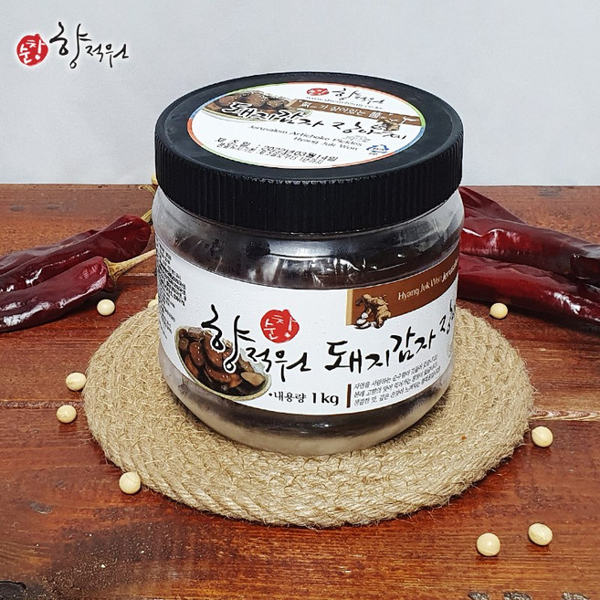 순창향적원 돼지감자 장아찌 1kg (사은품증정), 1개