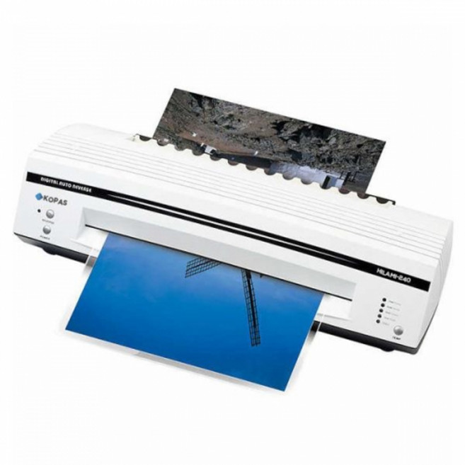 코팅기 A3 하이라미-240 A3사이즈 4롤 간접가열코팅 콜드코팅 온도조절(5단계) 자동역회전 빠른속도 클리닝시트 제공