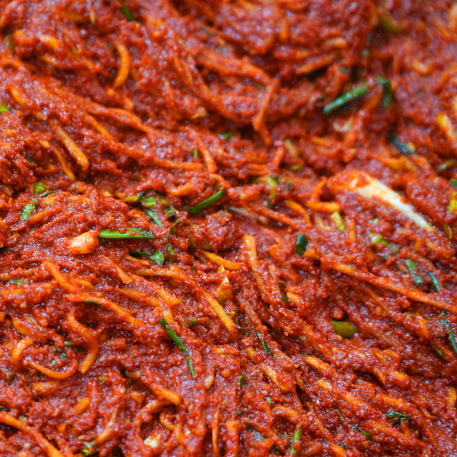 [당일제조] 국산 전라도식 김장 김치양념 바로만든 신선한 맛, 1개, 2kg