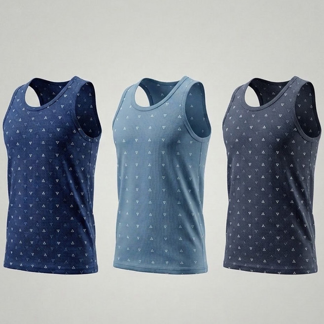 맨스핏 남성 면스판 런닝 메리야스 3종