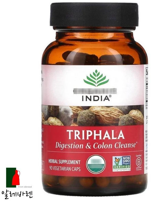 Organic India Triphala Herbal 90정, 1개 - 쿠팡