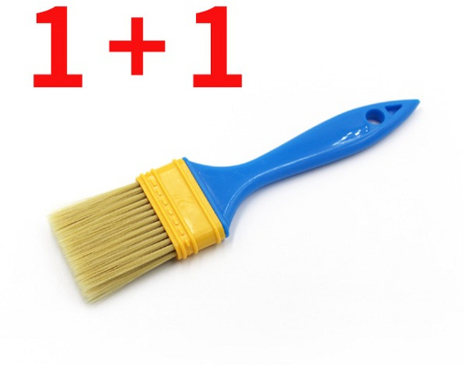 실버라인 강아지 애견 가위 클리퍼 장비관리 먼지 털제거 브러쉬, 1개