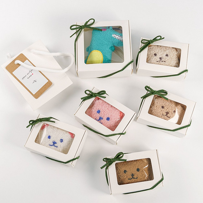 어린이집 유치원 생일 답례품 동물 인형 네임택 선물 세트 이름표 구디백