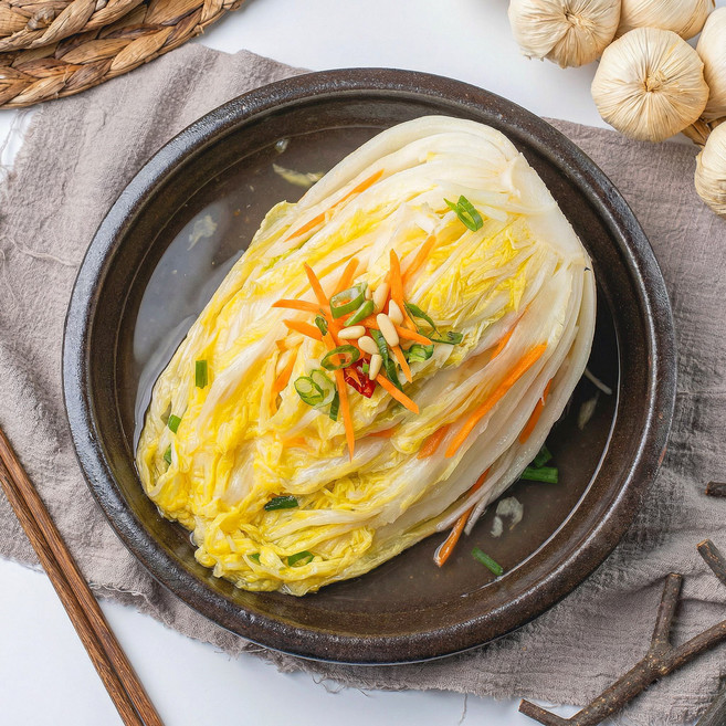 감칠맛과 깔끔한 백김치, 5kg, 1개