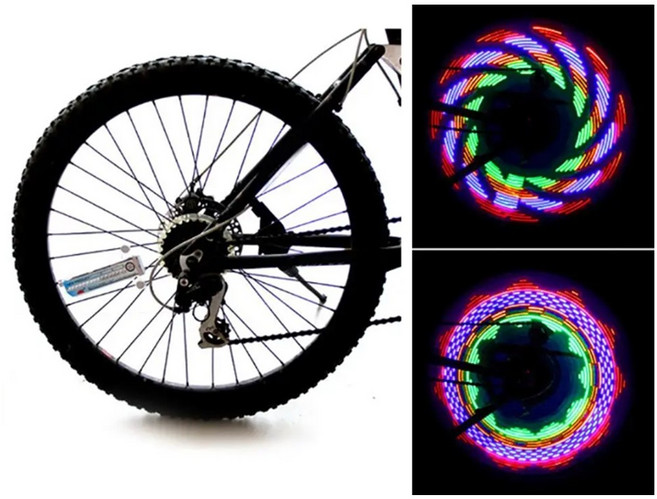 알테쉬 자전거 휠 LED 라이트 30패턴