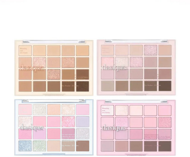 dasique Mood Shadow Palette 暖色系眼影盤 色彩豐富 粉質細膩 新手適用, Cotton Powder, 1個