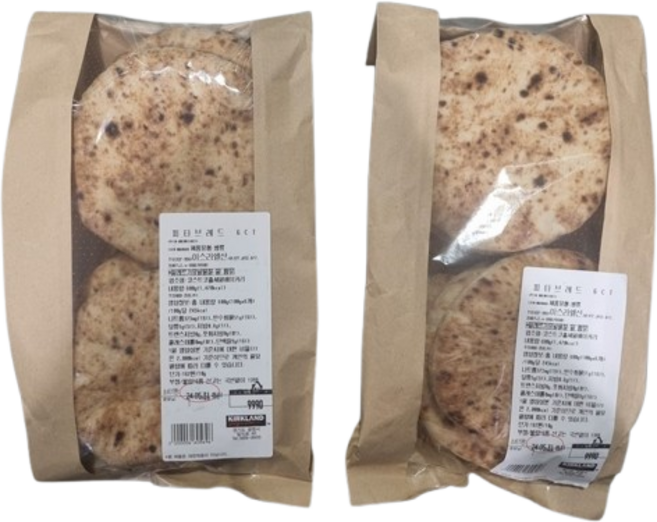 코스트코 피타브레드 6CT, 2개, 600g