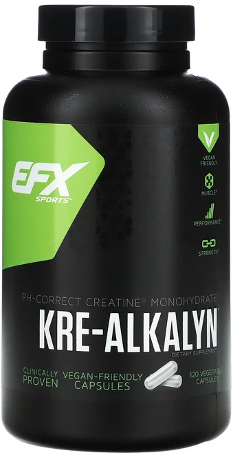 EFX 스포츠 Sports Kre-Al칼 KALyn 베지 캡슐 120정캡슐 1정당 750mg141517원산지:기타, 알약/캡슐, 1개 - 쿠팡