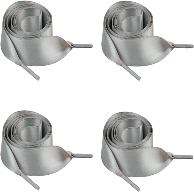 단비루리 예쁜 양면 새틴 신발끈 4P