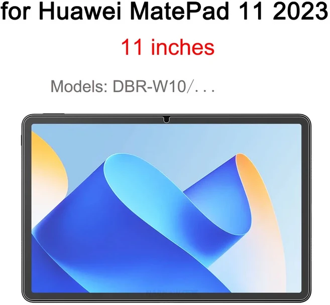 Huawei MatePad Air 10.4 11 Pro 2023 21 MediaPad T5 T3 T 10s T8 용 스크래치 방지 화면 보호기 강화 유, 02 2P MatePad 11 2023