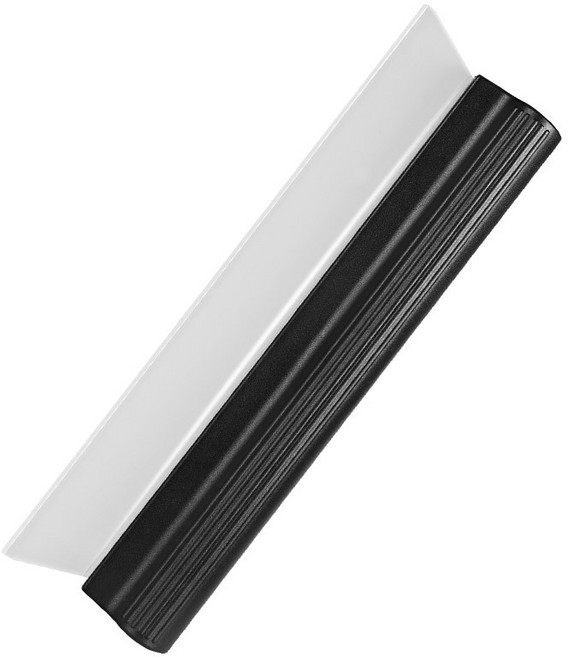 세차 욕실 유리 실리콘 드로잉 스퀴지 물기제거기, 1개, 블랙+대