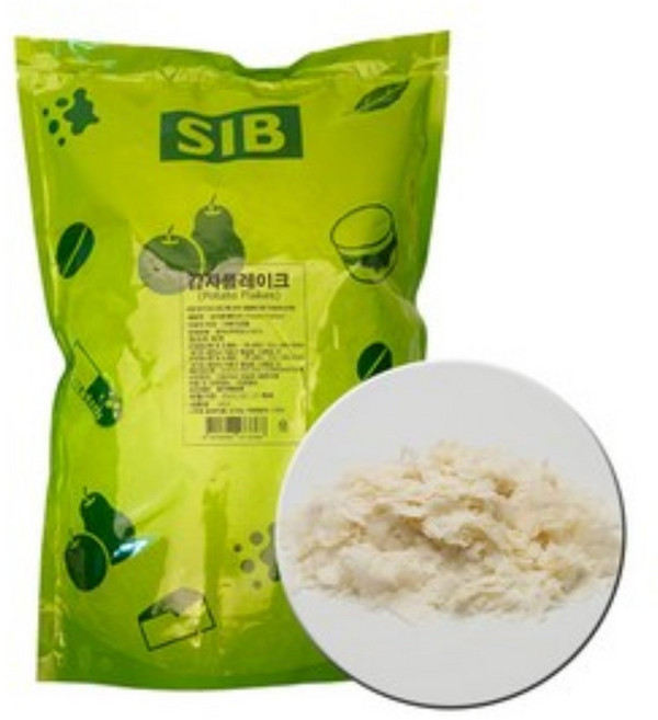선인 감자 플레이크 1kg 감자 100% 후레이크