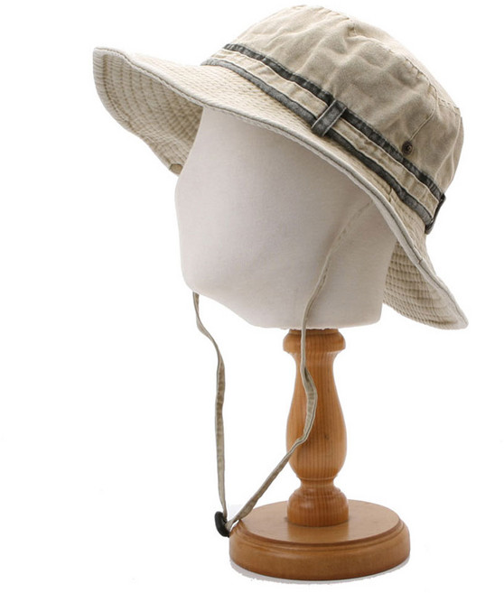 빅포유 남자 빅사이즈 캠핑모자 대두 정글모 챙모자, 베이지그린