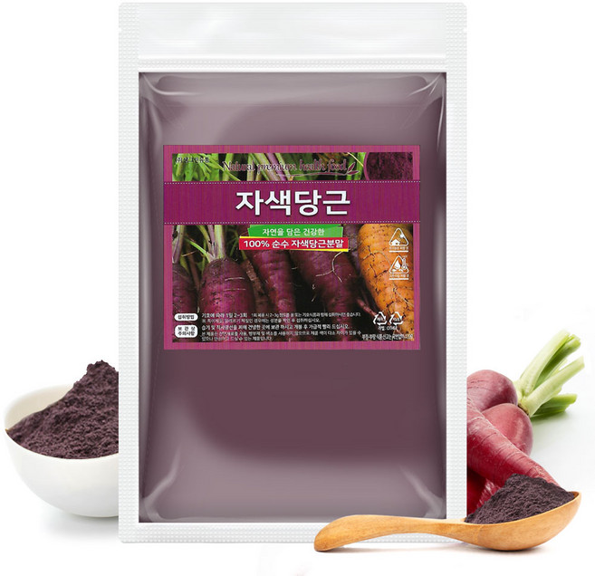 자색당근 가루 분말 500g 국내산, 1개