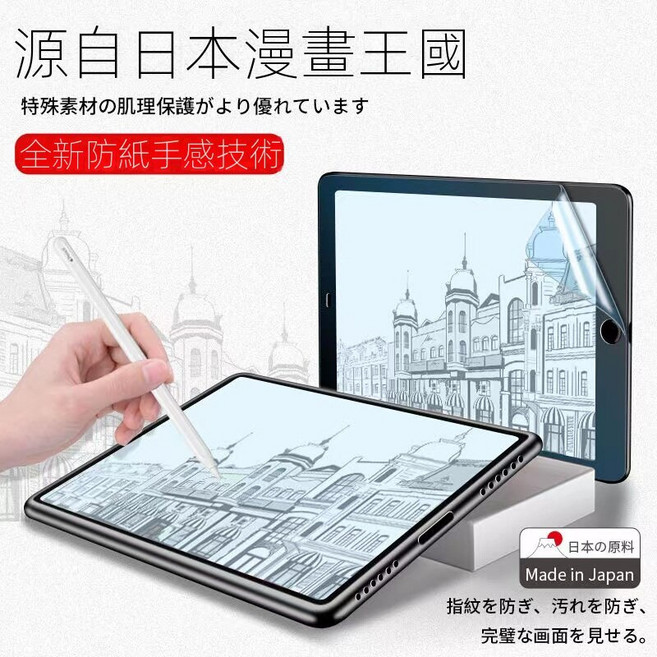 超薄類紙膜 適用於 iPad Air 7 6 13吋 M3 M2, 1個, 類紙膜Air7/6 13吋（M2/M3）