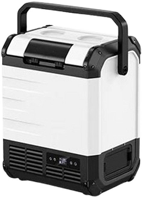 智能恆溫 多種供電方式 超長續航 靜音低噪 防震抗摔, 車載冰箱10L白色加熱款+鋰電池