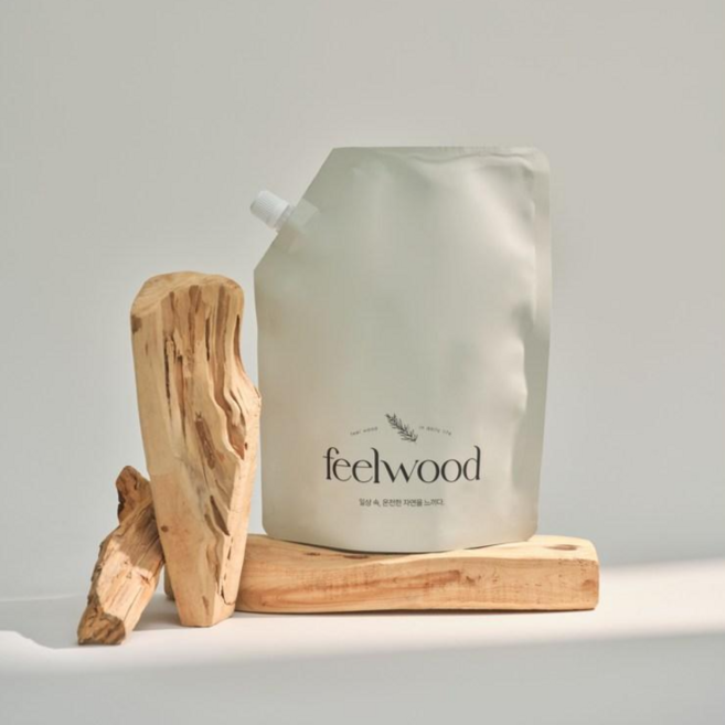 필우드 100% 편백수 1L 리필 + (500ml 공병) 천연 피톤치드 편백나무 원액 집냄새 침구 침대 이불 매트리스 새차 새집증후군 가죽 곰팡이 베이크아웃, 1개