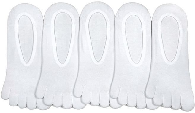 남자 발가락 페이크 삭스 덧신 5켤레