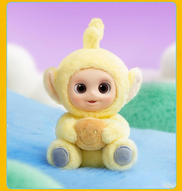 라이프라이즈 POPMART 팝마트 텔레토비 안녕 인형 키링 미개봉 랜덤 박스 선물, 라라치즈토스트개봉된버전, 1개