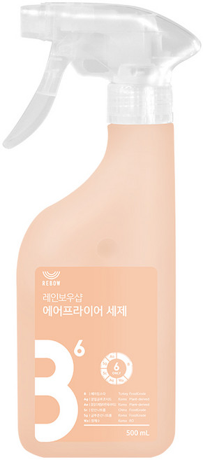 레인보우샵 에어프라이어 세제 500ml, 1개
