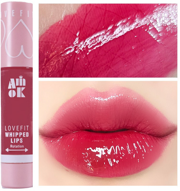 아미옥 러브핏 휘핑 립스 틴트, 1개, S710 로지위스퍼