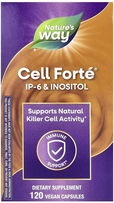 Nature's Way Cell Forté IP-6 & 이노시톨 베지 캡슐 120정, NaturesWayCellFortéIP6이노시톨베지캡슐, 1개 - 쿠팡