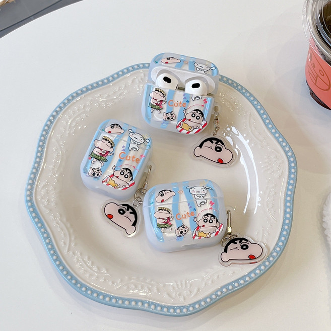 FL 짱구 에어팟 케이스 [키링set], AirPods 3대, 1개