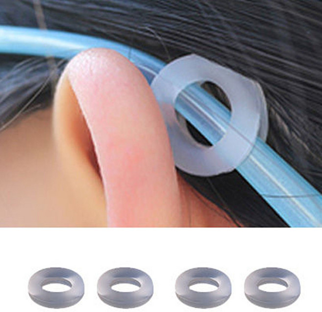 미즈코스 6P 도넛 안경 귀고무 안경고정 실리콘 피타링 안경귀 귀받침