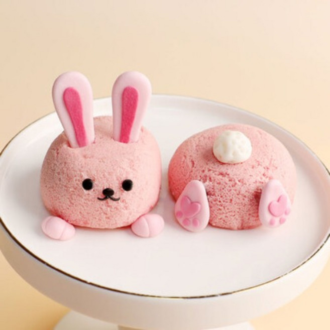 라이스클레이 토끼 쌀카롱 10인용 요리수업 미니케익, 하늘토끼