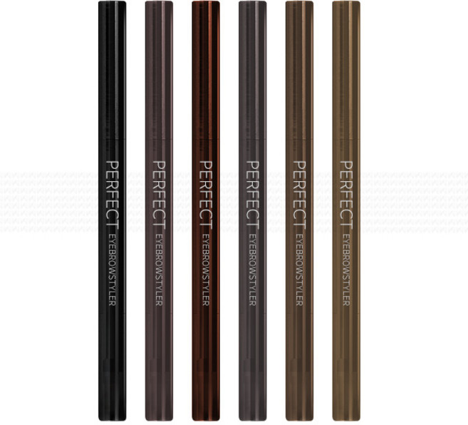 미샤 퍼펙트 아이브로우 스타일러 오토펜슬 0.35g, 다크브라운, 3개