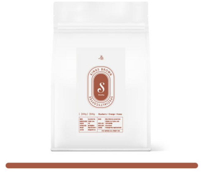 [킹스브라운 S] 다크 초콜릿의 달콤 쌉쌀함과 견과류의 고소함 좋은 바디감의 밸런스가 잘 잡혀 있는 블랜드 커피, 1개, 500g, 에스프레소