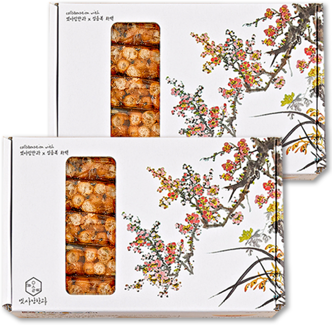 옛사랑한과X정동복 겉바 속촉 플레인 수제 오란다 강정, 20개, 30g