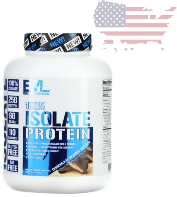 EVL 분리단백질 100% 초콜릿땅콩버터맛 2268kg 미국정품, 1개, 2.268kg - 쿠팡