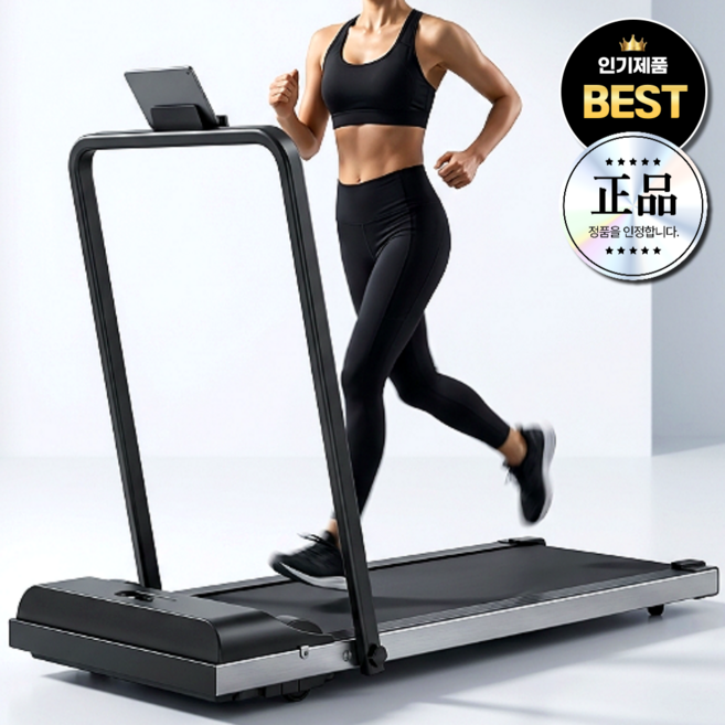 광원스포츠 가정용 런닝머신 실내유산소 트레드밀 러닝머신 워킹패드 접이식 워킹머신, 블랙, MotionFit V6