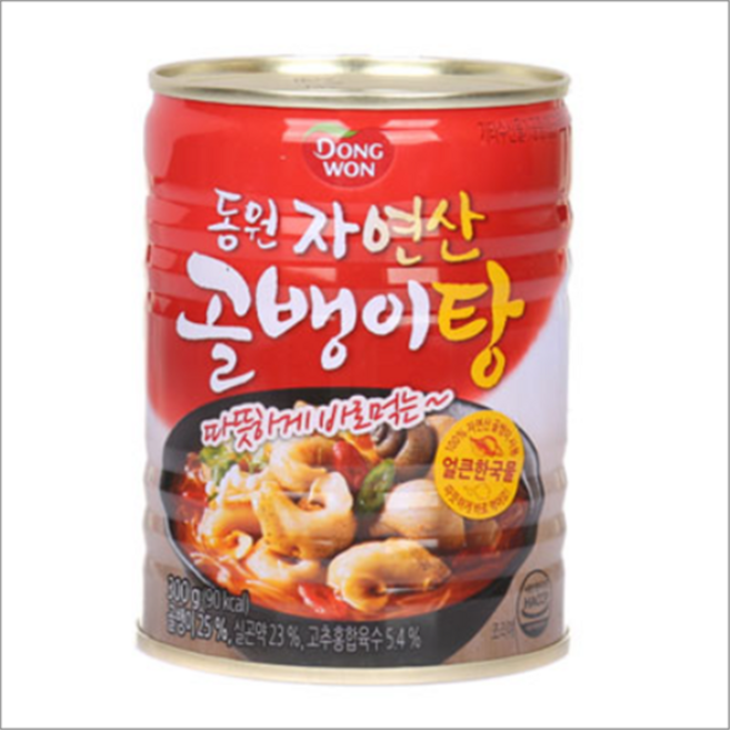 동원 얼큰한 골뱅이탕(자연산) 300g, 1개