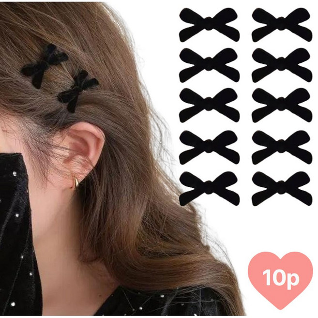 리빙미 리본 미니집게핀 세트