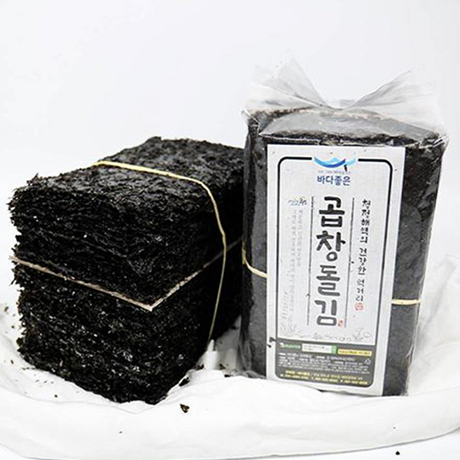 바다좋은 완도 곱창김100매, 1개, 단품