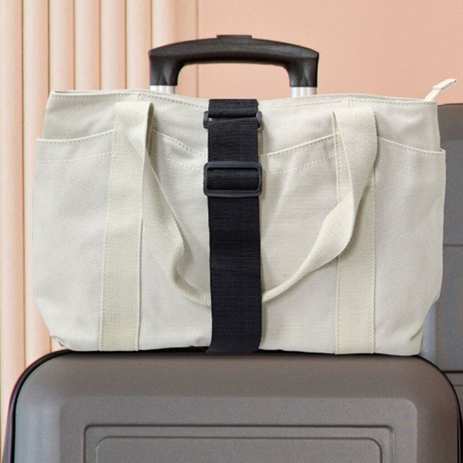 여행용 캐리어 보조가방 연결 벨트 손잡이 고정 밴드 스트랩