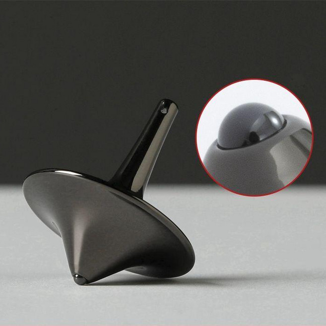 인셉션 팽이 토템 무한팽이 아연합금 스피너 4color, 1개, 표준 디스크 포함, 1cm