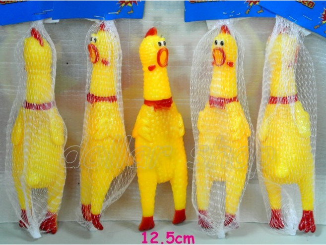慘叫雞 趣味發聲玩具, 1個