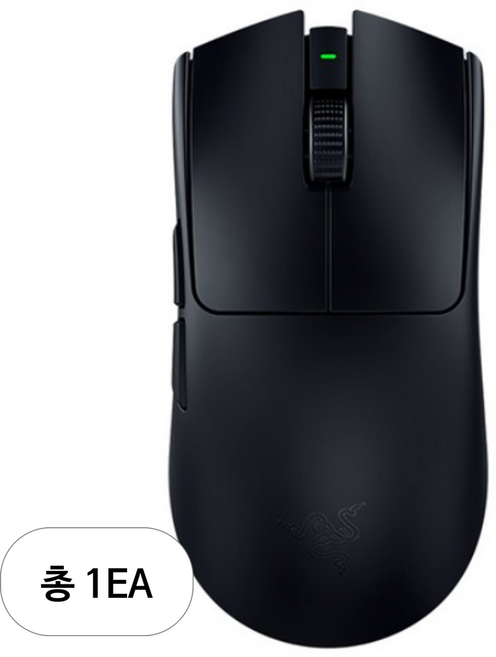 레이저 Viper V3 Pro 유무선 마우스 RZ01-0512, 1세트, 블랙