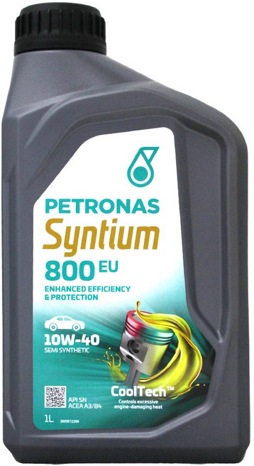 易油網 PETRONAS 800 EU 10W40 合成機油 汽車引擎潤滑保護, 1個
