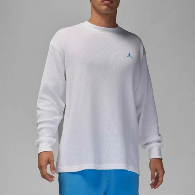 나이키 조던 남성 에센셜 기본 롱슬리브 흰색