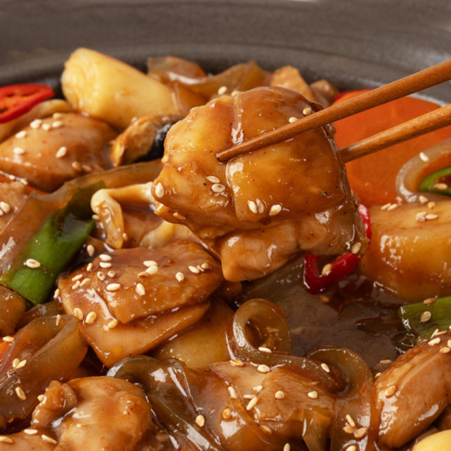 안동명물 숙성양념 순살 찜닭 1팩 (팩당 500g), 1세트, 500g