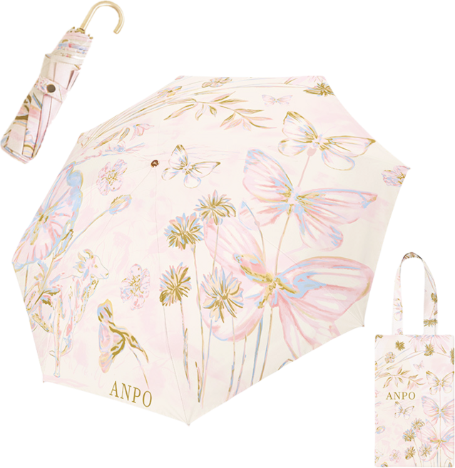 빅무드 로맨틱 3단 우산 겸용 양산 경량 암막 우양산 8K