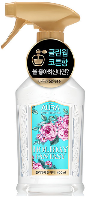 아우라 섬유 향수, 홀리데이 판타지, 400ml, 1개