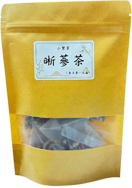 小繁草 晰蔘茶 人蔘天麻茶包, 6g, 1個, 10個裝